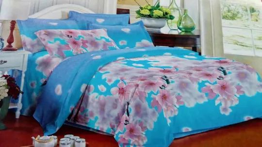 Комплект постельного белья от украинского производителя Polycotton Полуторный 90960 Де купити