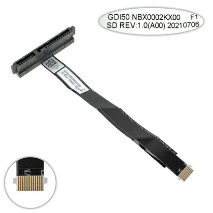 фото, Шлейф жорсткого диска SSD/HDD для ноутбука DELL (5593 5594 15 3505), (0DXKT3 nbx0002kx00)