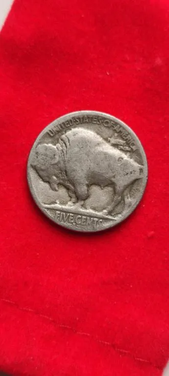 Антикварная монета 5 центов США бизон и индеец fk338 Ціна