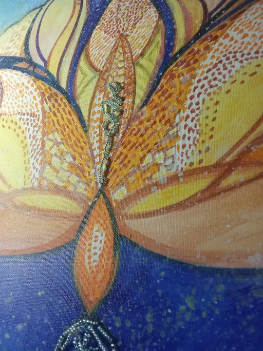 Квітка в потоці життя З аукціону