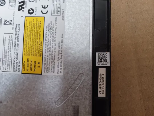 Купити номер1062-5  DVD привід AP0FD000A10 0TYRJC для  Dell Latitude E6530 E6320 E6330 E6420 E6430 E6520 E6530 DVD привод Заглушка панелі CD/DVD для ноутбуків CD Зчитувач дисків Читалка оригінал