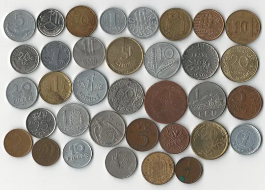 Монети світу 35 шт. без повторів Ціна