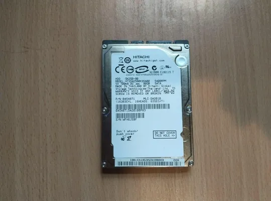 Жорсткий диск Hitachi 80GB 2.5 SATA Ціна