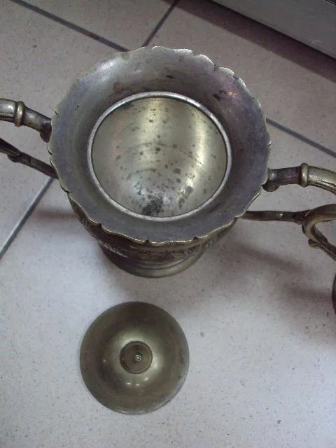 Спецовники сахарница и сливочник молочник Индия латунь №11426 З аукціону