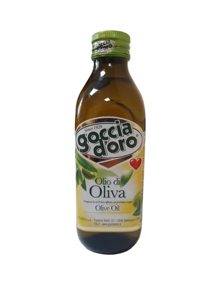 фото, Оливкова Олія з оливок Goccia d'oro - 0.5 л (ІТАЛІЯ)