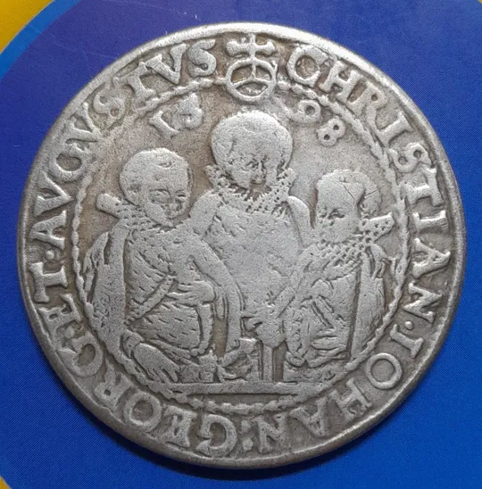 Саксонія. Талер 1598 р. Крістіан Йоган. Копія. Ціна