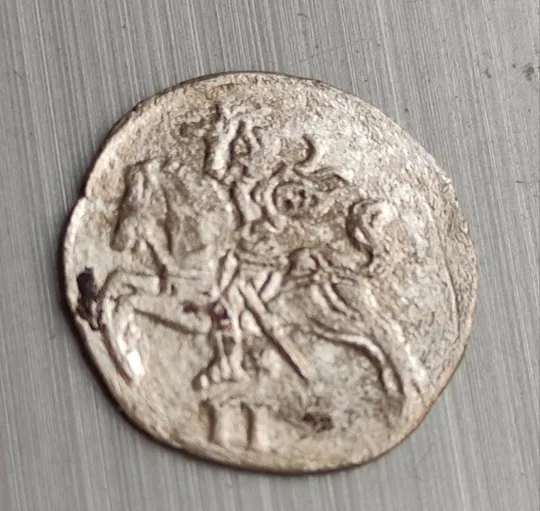 Двойной денарий 1566 года  серебро Польша , оригинальная монета jkp779 Ціна