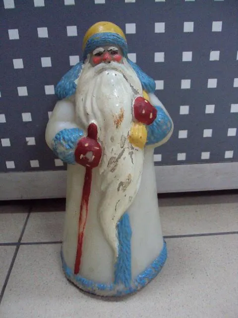 Дед Мороз под елку пластик ссср высота 23,5 см №10302 Ціна