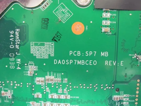 №116-18 материнська плата DA0SP7MBCE0 576772-001 РОБОЧА для HP Envy 15-1090eg оригінал З аукціону