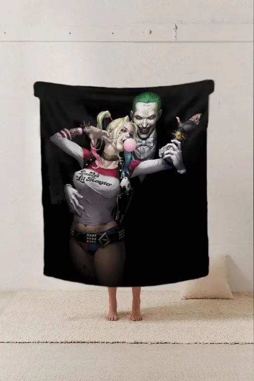 Купити Плед 3D Харли Квинн и Джокер 20222440_A 12231 160х200 см