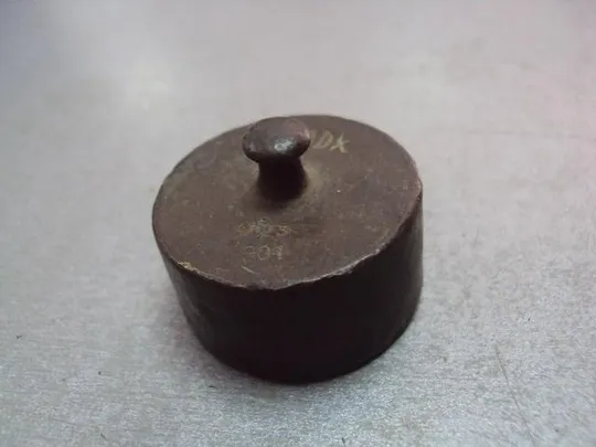 Гиря клейма 20 DK 904 гирька высота 3 см, диаметр 3,5 см №11611 Ціна