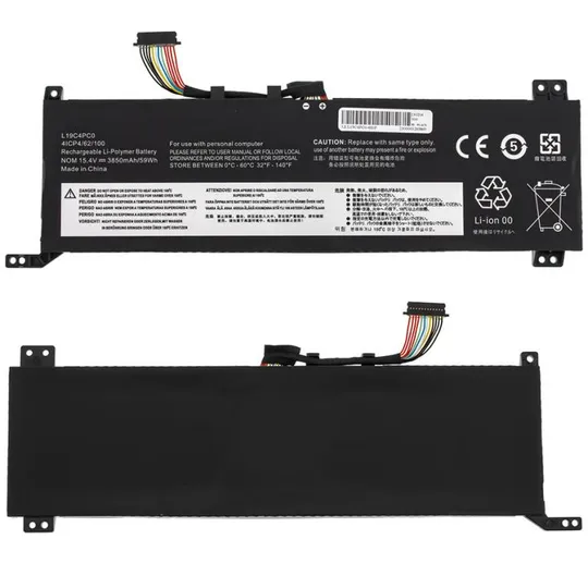 Батарея для ноутбука LENOVO L19C4PC0 (Legion 5 15ARH05, 5 15IMH05H) 15.4V 3850mAh 59Wh Black (5B10W Ціна