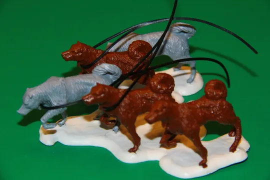 свопети чукчі мисливці на санях TIMPO 54мм Великобританія УЦІНКА Продаж