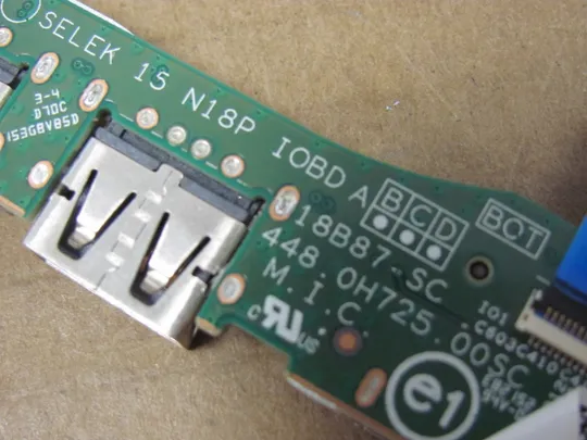 номер0844-11 плата USB CARD READER 0KHGM9 450.0H703.0001 0415XG 448.0H725.00SC  для Dell G3 15 3500 3590 оригінал Інтернет-аукціон