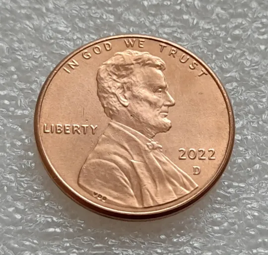 Купити (8143 ря) 1 цент 2022 D США