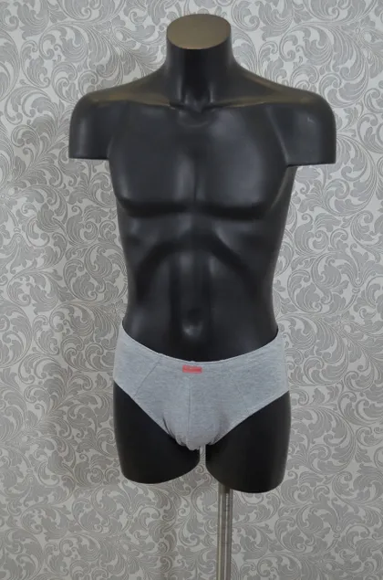 фото, Труси чоловічі сліпи Lans L 02/005 Класік однотонні сірі XL