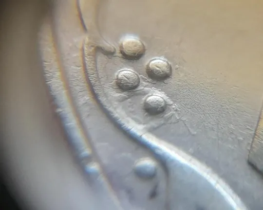 (4767) 50 копійок 2013 брак "ПІДКОВА" у 6 гроні (50 копеек 2013 подкова) Продаж