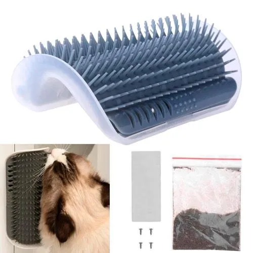 Чесалка щетка угловая для кошек кота, массажер Ціна