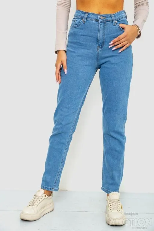 Джинсы женские, цвет синий, 244R163-449 Ціна