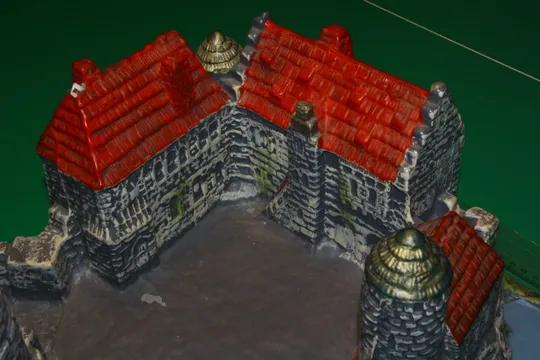 ФОРТЕЦЯ УКРІПЛЕННЯ крепость ELASTOLIN 70мм ФРГ З аукціону