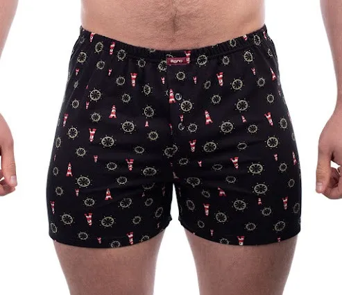 Чоловічі боксери облягаючі сімейні класика Bono облягаючі МО 000353 чорні розмір 46 S 50 Ціна