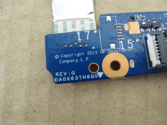 №367-10 плата CARD READER BOARD DA0X63TH6G0 для HP Probook 450 455 470 G3 оригінал Продаж