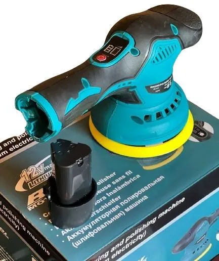 Аккумуляторная машинка для полировки автомобиля Де купити