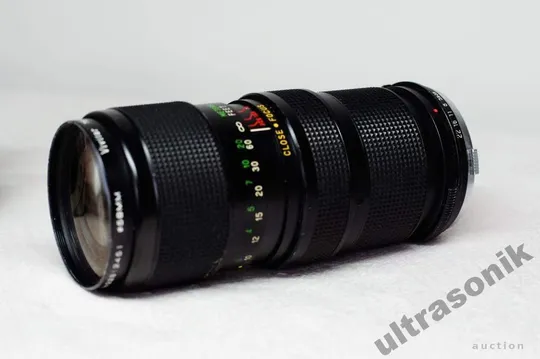 Об'єктив Olympus OM Vivitar Macro 75-205mm 1:3.8 Close Focusing Auto Zoom Ф58мм Вживане Продаж