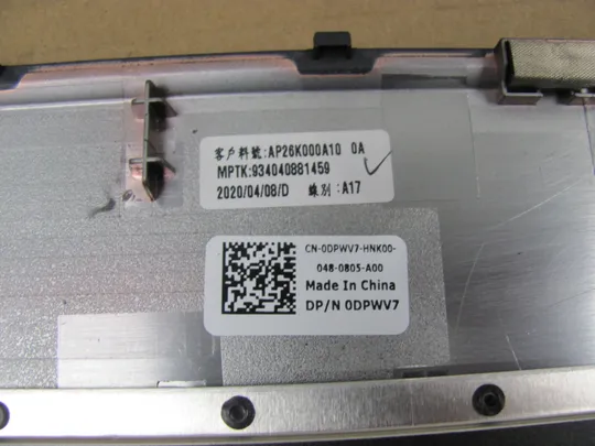 752-1 Кришка панель палмрест тачпад AP26K000A10 0DPWV7 для  Dell Precision 17 7730 7740 M7730 M7740  оригінал Характеристики