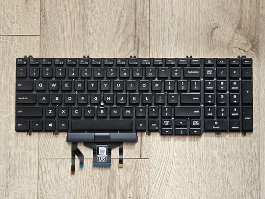 Клавіатура Dell Latitude 5500 5501 5510 5511 Precision 3540 3541 3550 3551 0MMH7V PK132FA3B00 Оригінал З аукціону