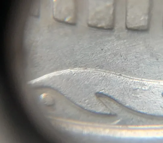 (4758) 50 копійок 1992 1АБм зминання елементів зображення на реверсі (50 копеек 1992 1АБм брак) Продаж