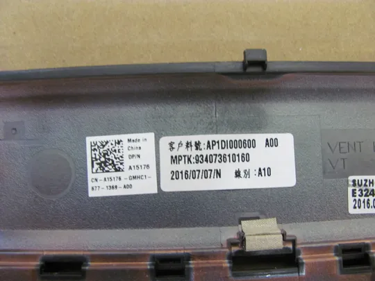 номер0983-11 кришка корпус топкейс палмрест для ноутбука Верхня панель cover-C AP1DI000600 A15176 для Dell Precision 7510 оригінал в Україні