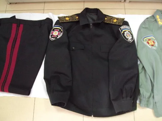 Форма генерал внутренних войск Украина МВС вышитые эмблемы вышивка №11158 З аукціону