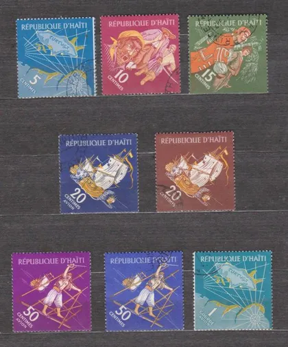 фото, ПІРАТИ - КОРАБЛІ = 1961 р. = ГАЇТІ - ГАИТИ = гаш. ##