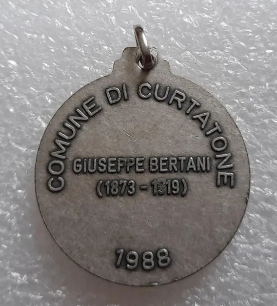 Купити (МК2) Медальйон пам’ятний з Італії.  /кулон, медальон, підвіска, подвеска, жетон, медаль/