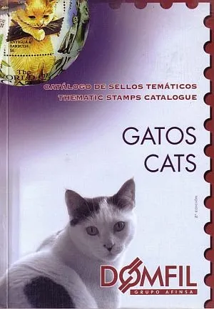 фото, DOMFIL - 2004 - Каталог марок - Кошки / Thematic Stamp Catalogue - Cats - *.pdf