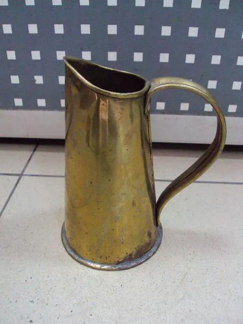 Кувшин мерка латунь старая высота 17 см (№1797 тип 2) №11381 Ціна