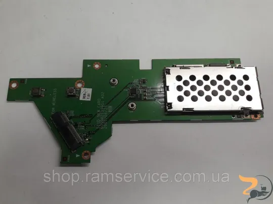 Плата з кнопками та Card Reader для ноутбука Fujitsu Esprimo U9200, *6050A2139901 A02, б/в Ціна