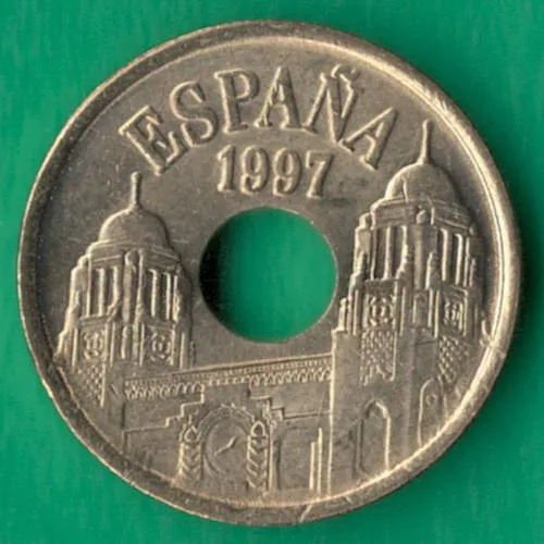 Купити 25 песет 1997 року UNC Іспанія [М]