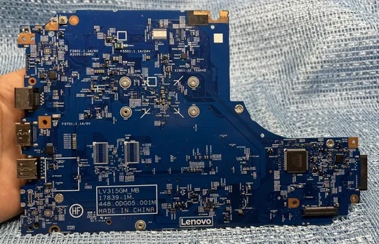 Купити Материнская плата Lv315gm_mb 17839-1m 448.0dg05.001m от Lenovo v130-15igm model 81hL (на борту Intel Pentium N5000 SR3RZ, nuvoton npce285pa0dx)