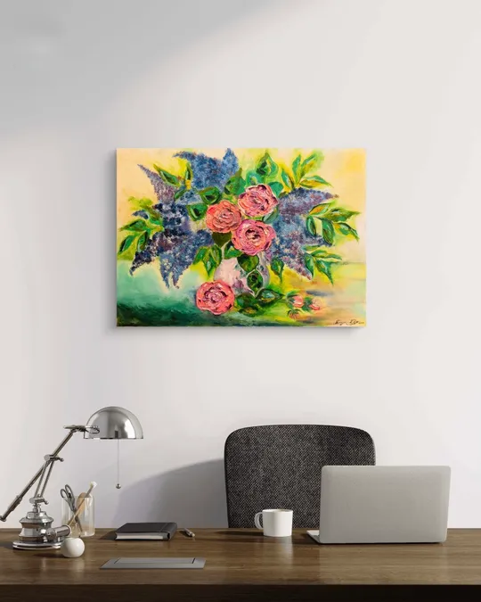 Картина &quot;Бузок&quot; З аукціону