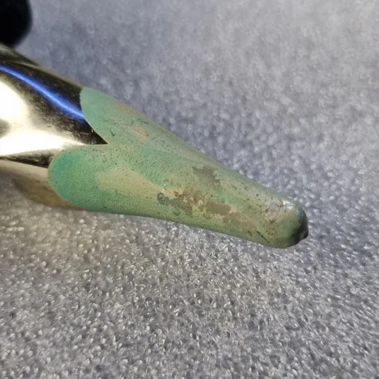 Елочная игрушка "сосулька" из металла и декоративным переходом Продаж