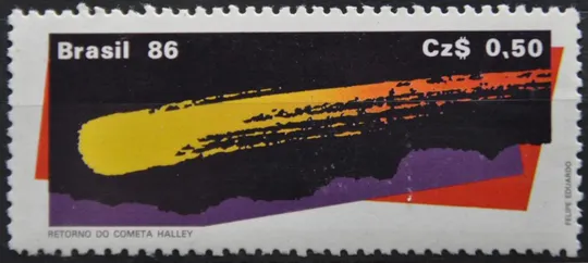 Бразилия Космос Астрономия Комета Галлея 1986 Ціна