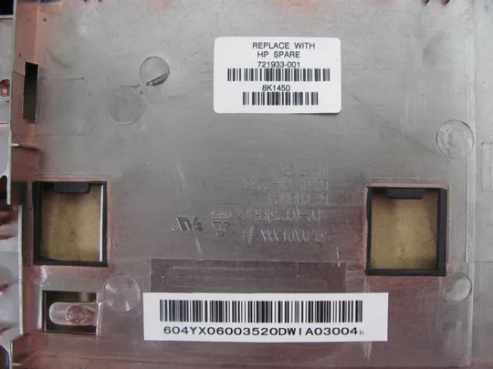 номер0103-51 Кришка дно піддон корпуса 721933-001 604YX0600 для HP 450 455 G1 оригінал Інтернет-аукціон