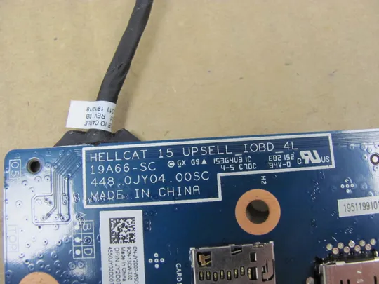 749-11 плата AUDIO USB SD 448.0JY04.00SC 0N45GC  для  DELL Inspiron 15 7500 7506 2-in-1 оригінал З аукціону