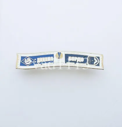 фото, Футбол значок серия шарфы  Динамо Киев (значок № 54) Лига Европы 2012-13 Динамо Киев - Бордо Франция