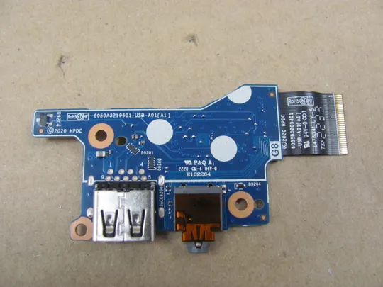 номер0659-16 плата AUDIO USB 6050A3219601 6035B0209401  для Hp Elitebook 850 G8 850 G7 850 G8 855 G7 855 G8  ZBook Firefly 15 оригінал З аукціону