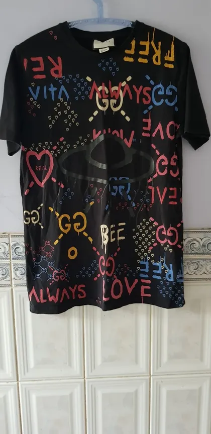 фото, Футболка "Gucci" (100% cotton, M, Italy)