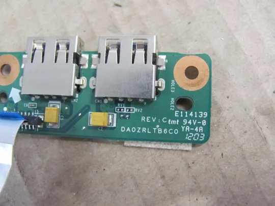 Купити номер0292-16 плата USB DA0ZRLTB6C0 DEFC1589019 для ACER ASPIRE 5749 5349  оригінал