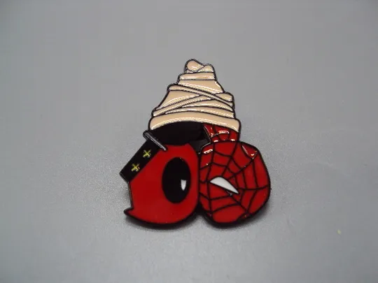 Значок пін Дедпул і Людина-павук Спайдермен Deadpool Spiderman Marvel Марвел знак брошка №18500 Ціна